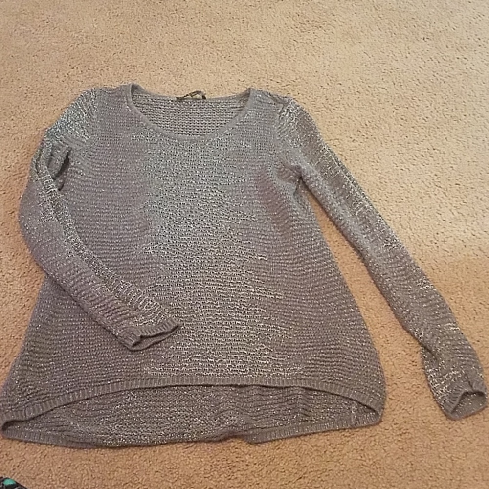 Sparkly knit sweater